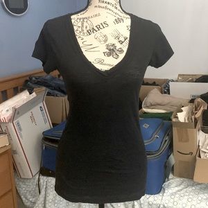 FREE W/ $10+ Purchase: Forever 21 Distressed V-Neck Tee